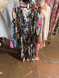Jennafer Grace Robin Egg Floral Duster