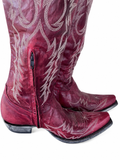 Red Mayra 18” High Old Gringo Boots 8.5B EUC