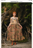 Woodland Wisdom Bohéme Maxi Slip Dress