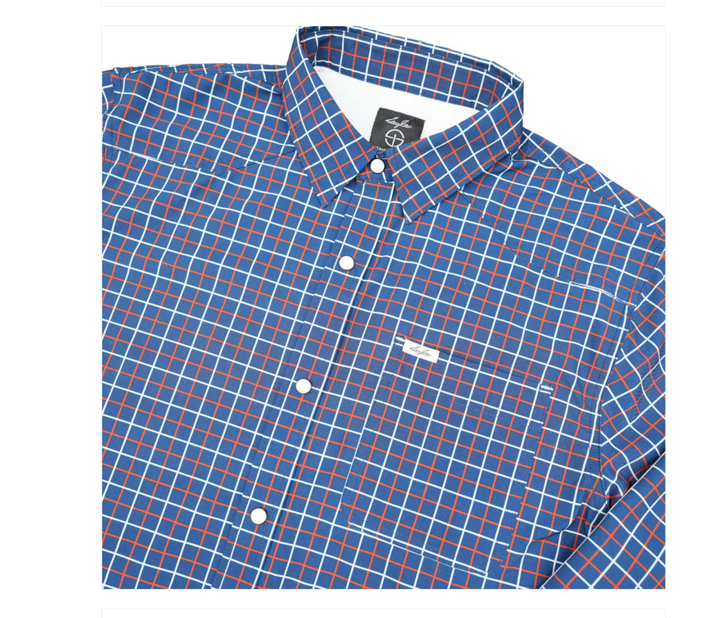 Men's Long Sleeve Performance Shirt Pearl Snap