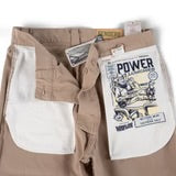 WAYLON WESTERN CHINO PANTS KHAKI