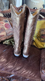 NEW Old Gringo YKY Peyton Boots Gold 7.5