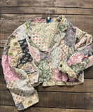 Midnight Garden Crop Jacket