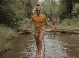 HILL COUNTRY COWGIRL CROP TEE