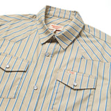 El Ranchero S/S UV Tidal Foam Stripe Shirt