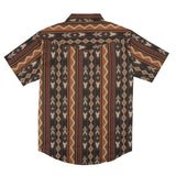 THE WYATT S/S PEARL SNAP SHIRT TEMPE STRIPE