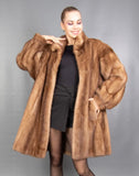 Female Mink Coat Stroller