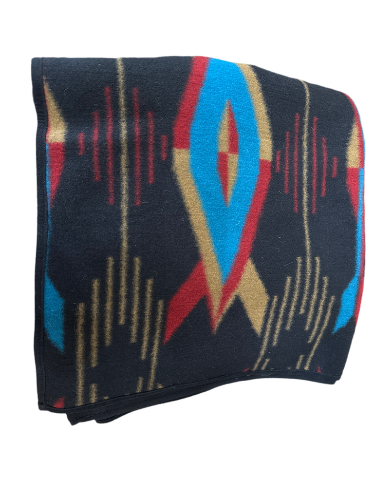 Vintage Saddle Throw Blanket
