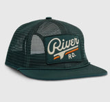 River Rd Mesh Snapback Cap Forest