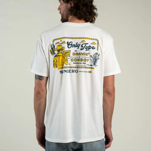 COWBOY DRAWING T-SHIRT