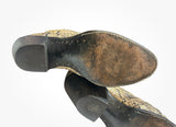 Vintage Larry Mahan 15”Python Boots 8N VGC