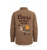 Coors Logger Shirt Mallard Ducks