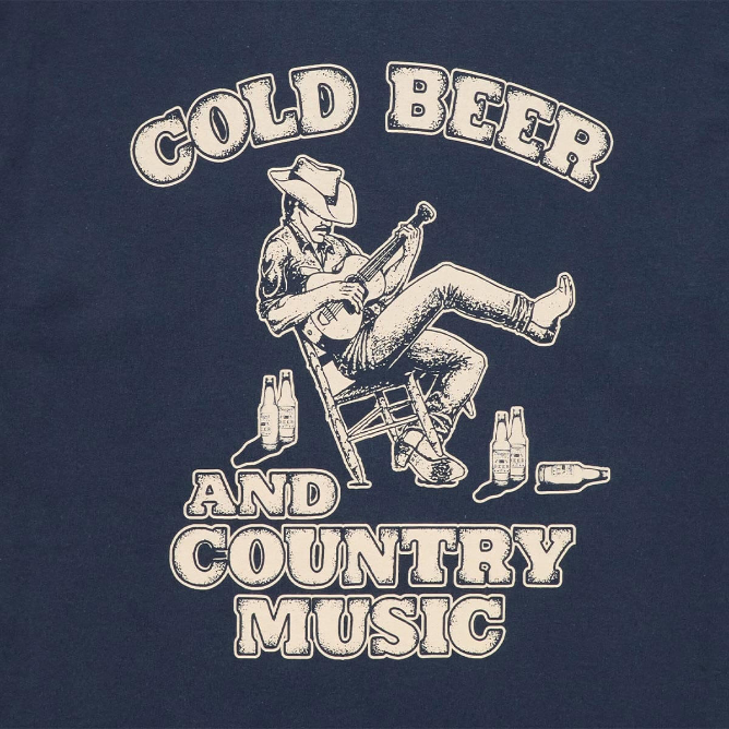Cold Beer & Country Music Tee