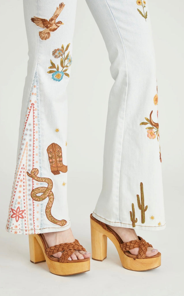 Fab Farrah Desert Hallucination Jeans