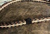 3 Strand Horse Hair Hatband Knots SORR/B/W