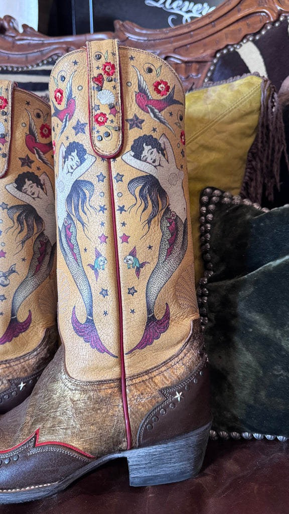 Old Gringo Coraline Mermaid New Boots 7.5