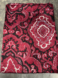 Paisley Red/Black Silk Scarf Wild Rag