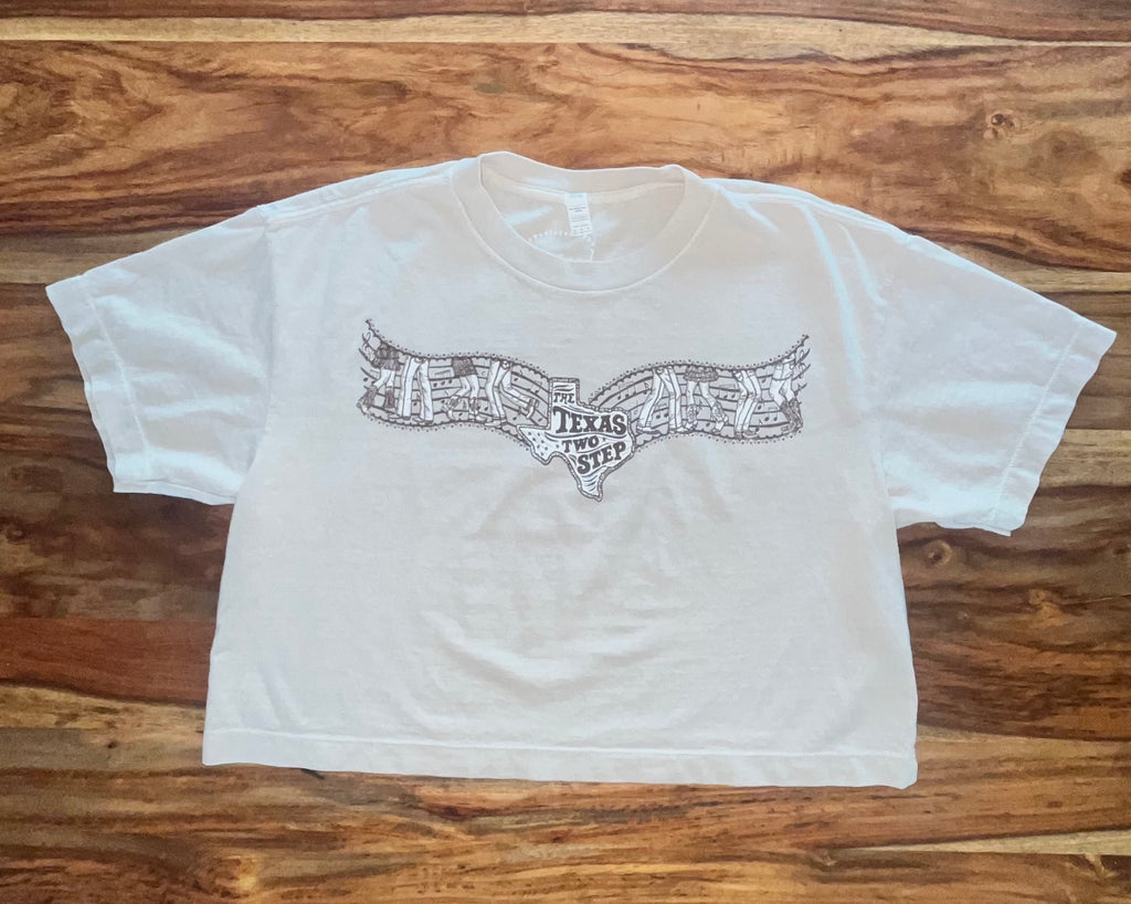 TEXAS TWO STEP CROP TOP