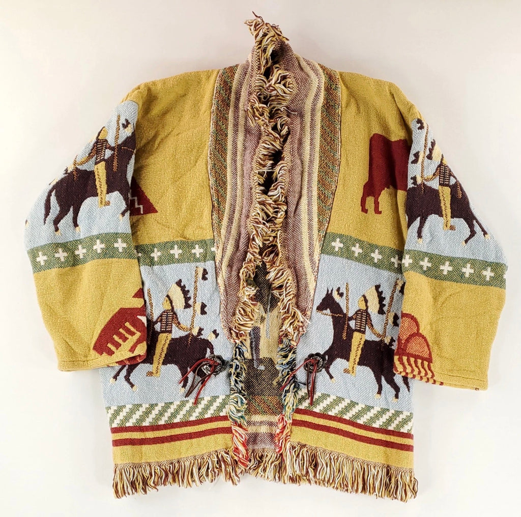 Vintage Cowboys & Indians Tapestry Jacket