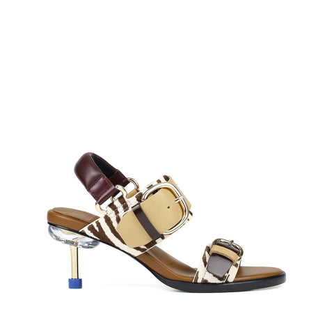 Osha Line Zebra Comfort Heels