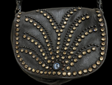 New Vintage Kippys Leather Crystal Purse