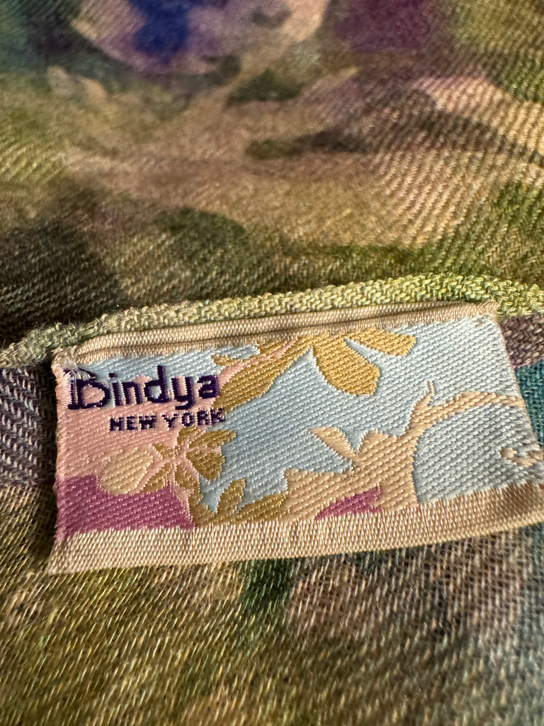 Bindya Cashmere/Silk Watercolor Shawl