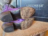 Purple 8.5 Lucchese Mad Dog Mayela Boots NIB