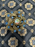 Vintage Silk Tie Custom Brooches #8