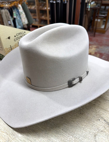 Cattleman Silverbelly Hat