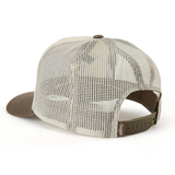 HERD TRUCKER MESH SNAPBACK CREAM/WOODLAND