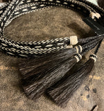 Horsehair Hatband 5 Strand Thick Braid #1