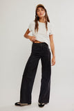 LIBRE WIDE LEG JEAN / CAFE NOIR