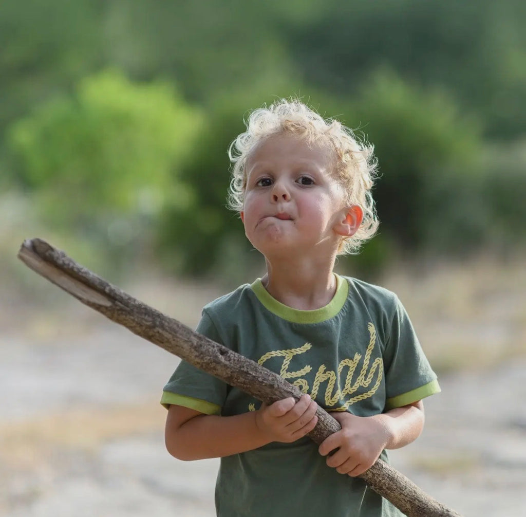 Feral Vintage Youth Ringer Te