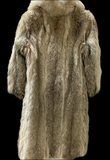 Vintage Coyote Maxi Length Coat S