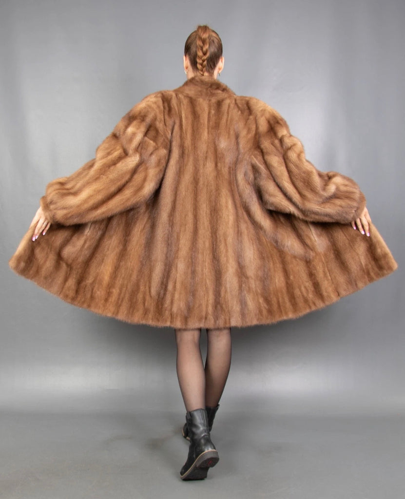 Female Mink Coat Stroller