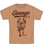 Garage Beer Licensed Tee Dog