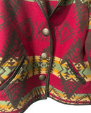 Vintage Double D Ranch Jacket Fox Collar Cuffs M