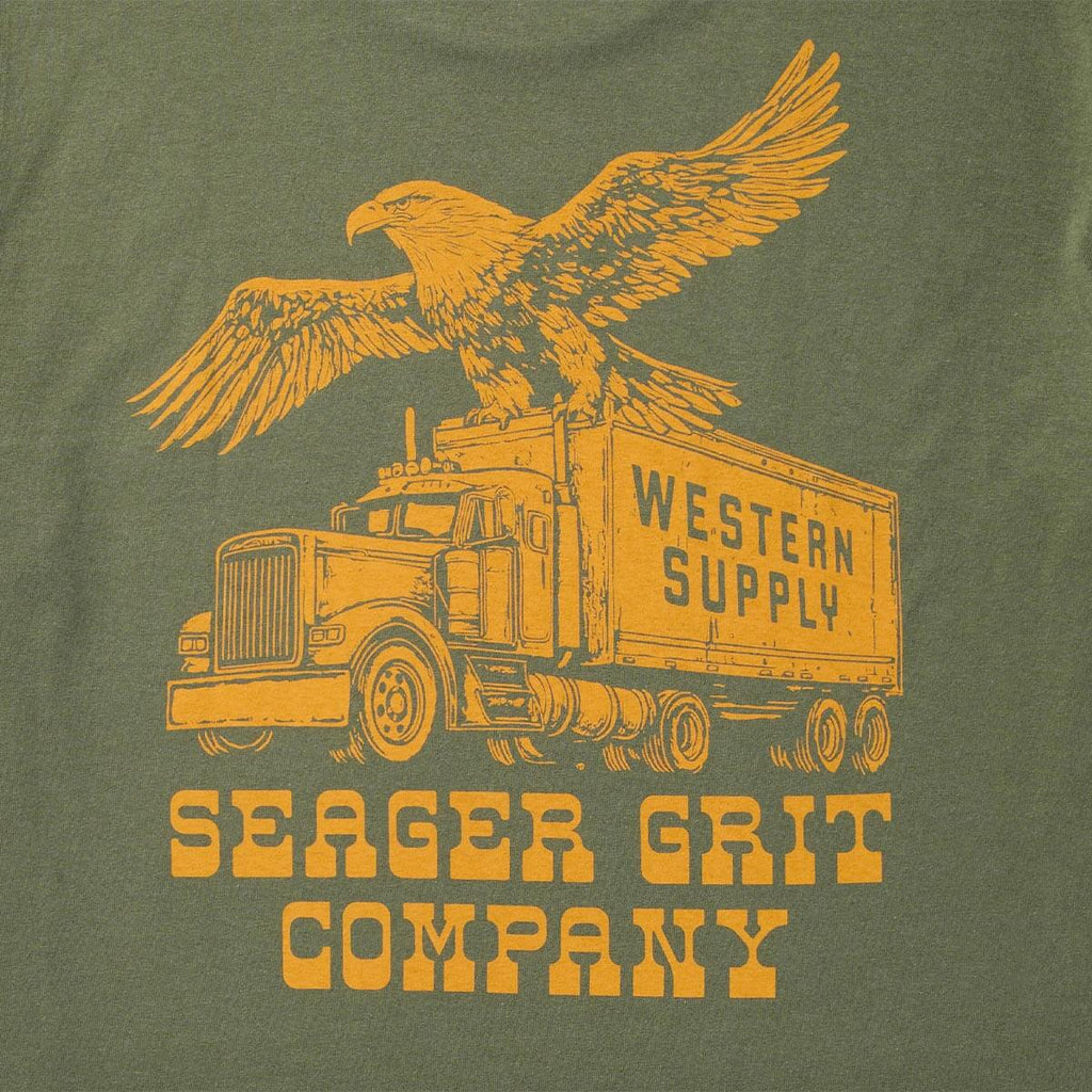 Big Rig Green Tee