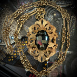 Audrey Diva Gold/Smoky Necklace