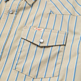 El Ranchero S/S UV Tidal Foam Stripe Shirt