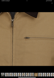 COTTON CANVAS ZIP JACKET