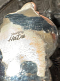 Hada Collection Sterling Silver Kingman Turquoise Cuff Bracelet