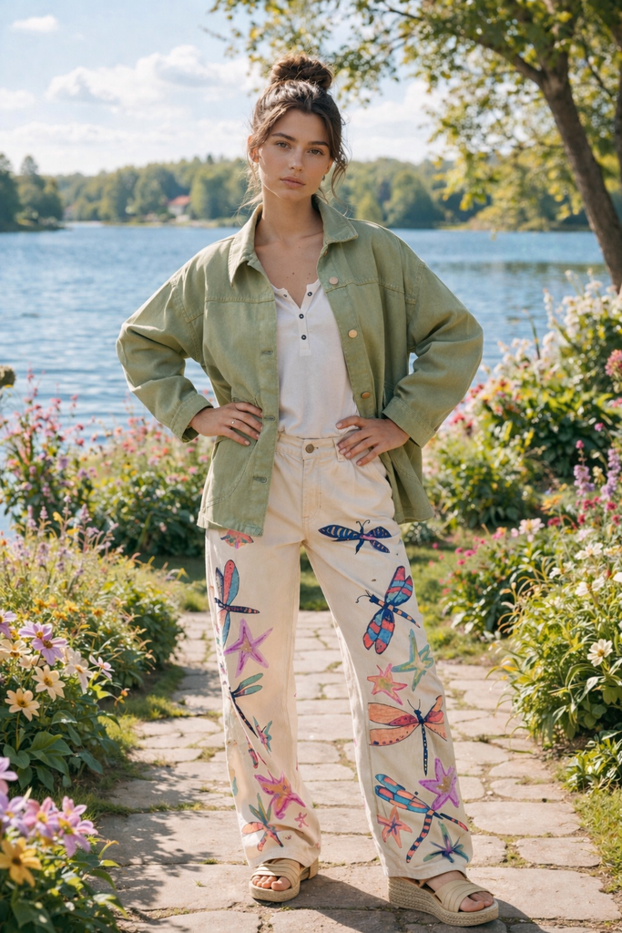 TENNESSEE TROMPE LOEIL PR DRAGONFLY JEANS