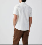 El Ranchero Vintage White Pearl S/S Snap Shirt