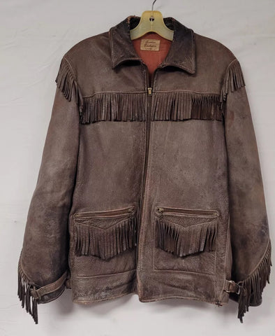 1970’s Rugged Fringe Buckskin Jacket