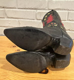 Vintage Inlay Cowboy Boots 6.5
