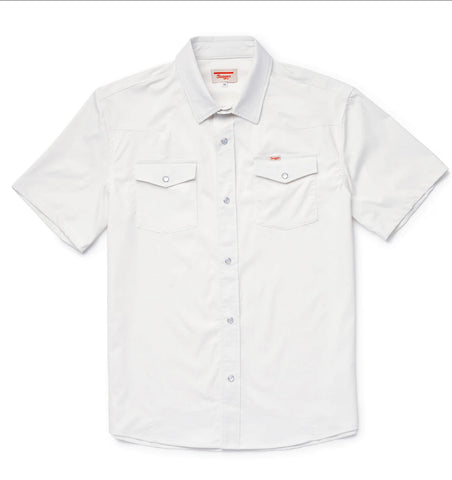 El Ranchero Vintage White Pearl S/S Snap Shirt