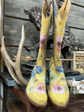 Saguaro Floral Boots 8.5
