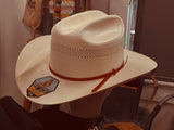 STETSON VENTED STRAW HAT