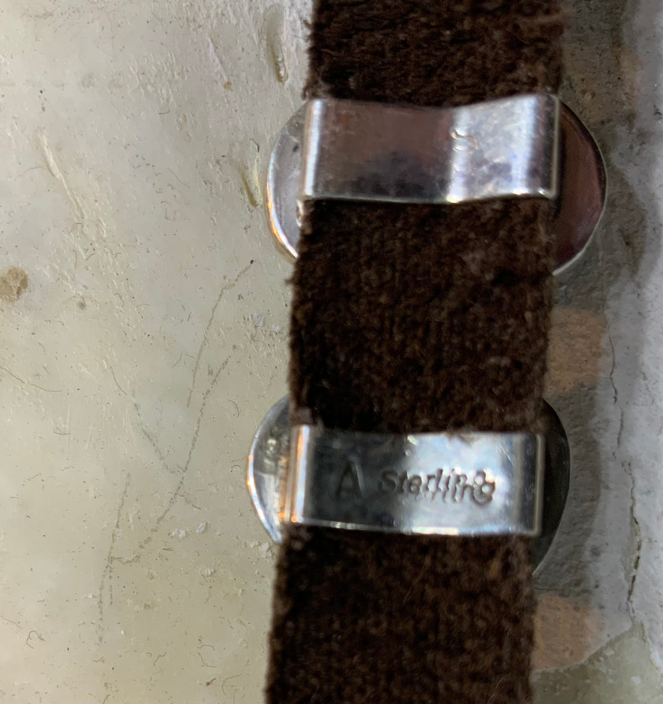 Soft Leather 7 Turquoise Stone Bracelet